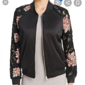Endless Rose Sequin Bomber Jacket